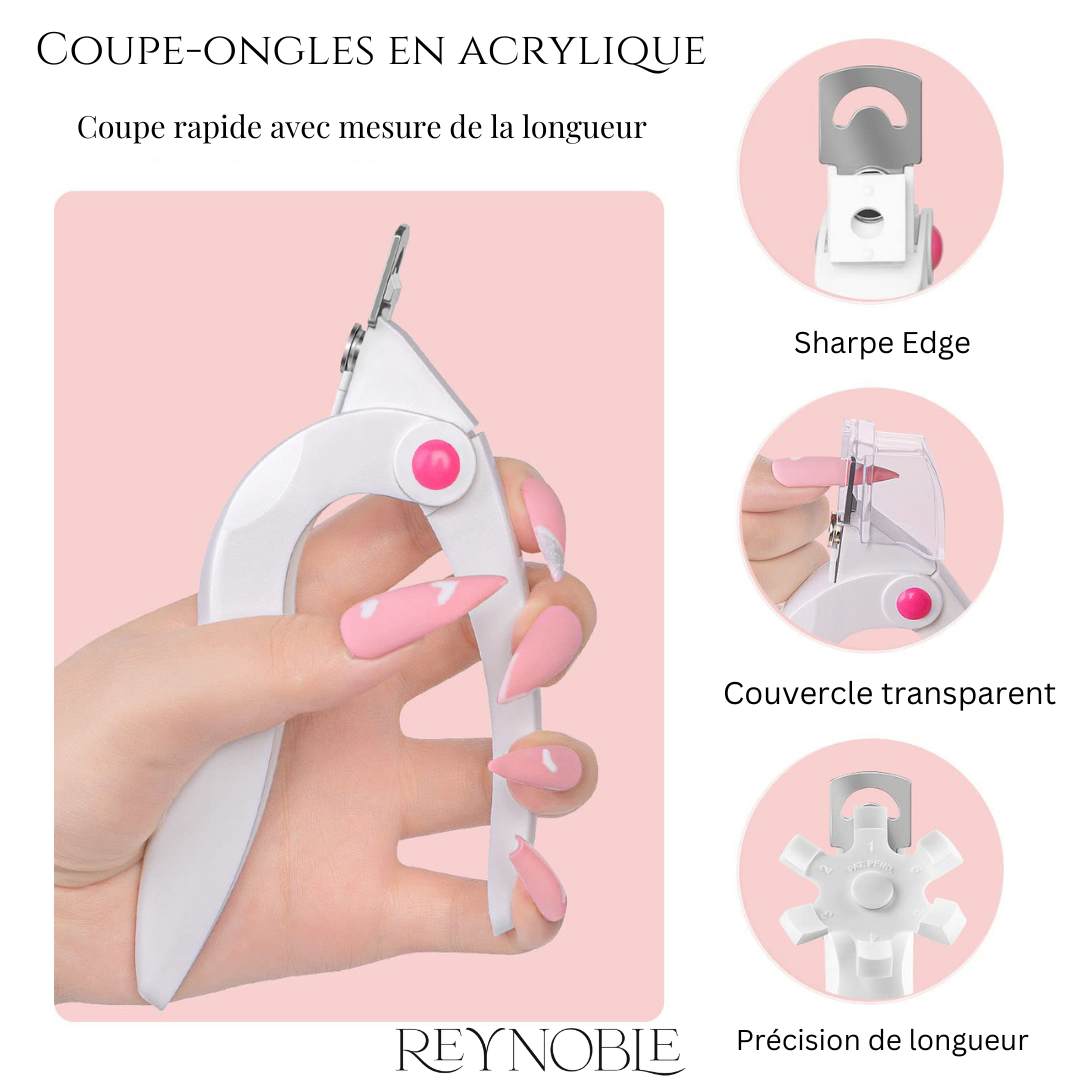 Clipper et Trimmer Professionnel pour Ongles