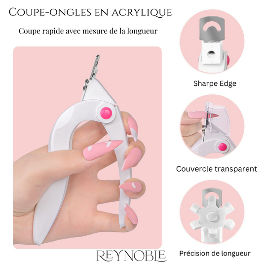 Clipper et Trimmer Professionnel pour Ongles