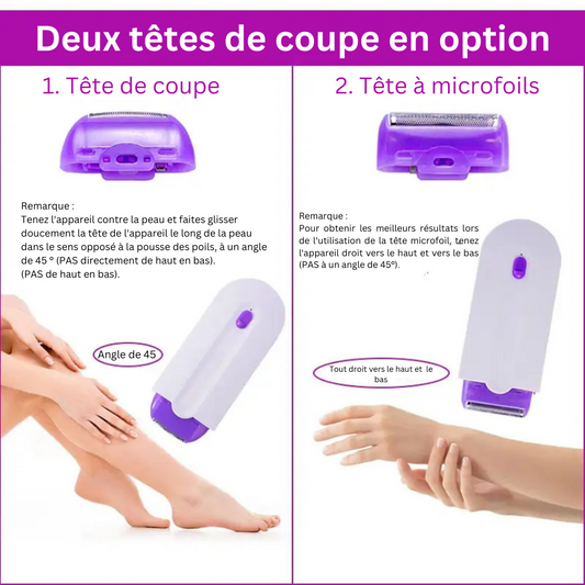 Epilateur laser pour femmes